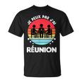 Je Peux Pas J'ai Réunionintage Humour Réunion T-Shirt