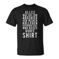 Jobwechsel Geschenk Für Mitarbeiter Kollegen Abschied T-Shirt