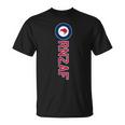 Kiwi Roundel De La Real Fuerza Aérea De Nueva Zelanda Rnzaf Camiseta unisex