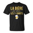La Bière Fait Rétrécir Lesêtements Alcool Humour Pression T-Shirt