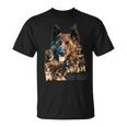 Mamá Y Cachorros Perro Pastor Alemán Camiseta unisex