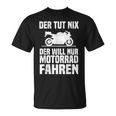 Motorrad Freiheit Motorradfahrer Biker Motorräder Fahrer T-Shirt