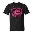 Mud Runquad Girls Muddy Running Atv Team T-Shirt
