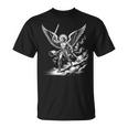Œuvre D'art Du Guerrier De L'archangeaint Michel T-Shirt