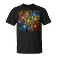 Pintura De Puntos Aborígenes Australianos Camiseta unisex