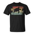 Retrochildkröte Wasserschildkröte Tiere Meer Reptilien T-Shirt