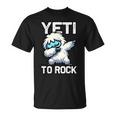 Süßer Dabbing Yeti Lustiger Yeti Zum Rocken T-Shirt