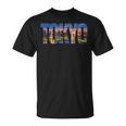 Tokyokyline Rainbow Bridge Tokyo Tower Tokyo Night Tシャツ