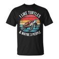 Tortugaintage Con Citaarcástica Camiseta unisex