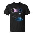 Universo Espacio Motivo Planetaistemaolarol Galaxia Cuello Camiseta unisex