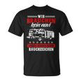 Wir Brauchen Kein Navi Feuerwehr Feuerwehrmann Feuer T-Shirt