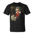 ベートーベン 肖像画【作曲家】ルートヴィヒ・ヴァン・ベートーヴェン Beethoven クラシック 音楽家 Tシャツ