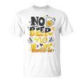 Beer Lover ビールが好きすぎる No Beer No LifeEr2 Tシャツ