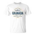 España Estilo Retro Granadaintage Camiseta unisex