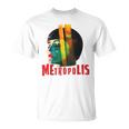 Metropolis Póster De Película Retro De Ciencia Ficción Camiseta unisex