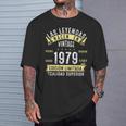 46 Años Cumpleaños Hombre Las Leyendas Nacen Enintage 1979 Camiseta unisex Regalos para él