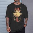 Adorable Poussin En Bottes Et Chapeau De Cowboy T-Shirt Cadeaux pour lui
