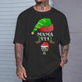Baby & Mamá Elf Anunciar Embarazo Navidad Embarazadas Ropa Camiseta unisex Regalos para él
