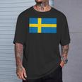 Bandera Deueciaverige Flaggaueca Hombre Camiseta unisex Regalos para él