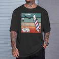 Barberíahop De Barber Retrointage Camiseta unisex Regalos para él