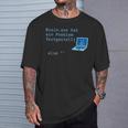BrainExe Hat Ein Problem Festgestellt Itpruch T-Shirt Geschenke für Ihn
