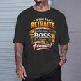 Cadeau Départ Retraite Retraité Homme Moneul Boss Ma T-Shirt Cadeaux pour lui