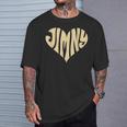 Cœur D'amour Rétrointage Pour Jimny Ivoire T-Shirt Cadeaux pour lui