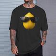 Cool Lemon Portant Des Lunettes Deoleil Drôle Fruits T-Shirt Cadeaux pour lui