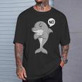 Delfin Nö Kinder Damen Mädchen T-Shirt Geschenke für Ihn