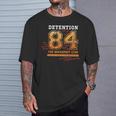 Detención 84 El Club Del Desayuno Come Mis Pantalones Cortos Camiseta unisex Regalos para él