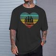 Me Encantauricata África Corazón Desiertoafariudáfrica Camiseta unisex Regalos para él