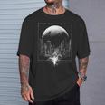 Géonétrique Lunaire T-Shirt Cadeaux pour lui