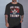 God Guns And Trump Donald Trump Admitedor Regalos In Mangas Camiseta unisex Regalos para él