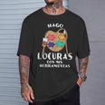 Hago Locuras Con Mis Dibujo Pintor Hombre Regalo In Mangas Camiseta unisex Regalos para él
