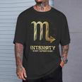 Horóscopo Del Zodiaco Escorpioigno Del Zodiaco Escorpio Camiseta unisex Regalos para él