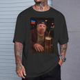 John Pork Bere Birra Pub Divertente Brainrot Meme Papà Maglietta Regalos para él