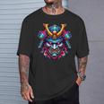 Masqueamouraï Guerrier Bushido Oni Culture Japonaise T-Shirt Cadeaux pour lui