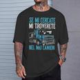 Papà Uomo Divertente Camionista Camion Camionisti Regalo Maglietta Regalos para él