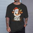 Pijama Deaca Con Luces De Árbol De Navidad Para Niñas Y Niños Manga Larga Camiseta unisex Regalos para él