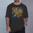 Pintura De Puntos Aborígenes Australianos Camiseta unisex Regalos para él