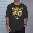 Retro Game Day Jaguar Sunglasses School Sports Team Spirit T-Shirt Gifts for Him