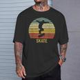 Skaterintagekateboard Retrokateboarder Grafik T-Shirt Geschenke für Ihn