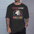 Super Cousine Magique Drole Amour Humour Cousine Licorne T-Shirt Cadeaux pour lui