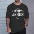 Team Jesus Glaube T-Shirt Geschenke für Ihn