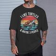 Tortugaintage Con Citaarcástica Camiseta unisex Regalos para él