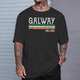 Vintage Galway Irlanda Irlandés Camiseta unisex Regalos para él