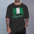 ナイジェリア 国旗 愛国的 アフリカ 男性 女性 キッズ ナイジェリア Tシャツ 彼への贈り物