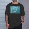 ヴィンセント・ファン・ゴッホ作「アーモンドの花の枝」1890 Tシャツ 彼への贈り物