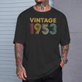 ヴィンテージ 1953 73歳の誕生日プレゼント 男性 女性 73歳 Tシャツ 彼への贈り物
