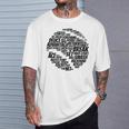 Balle De Tennis Termes De Tennis Joueurs De Tennis Drôle T-Shirt Cadeaux pour lui